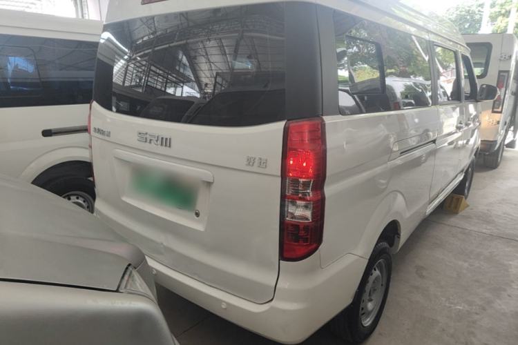 Used SRM Haoyun 2023 Standard Passenger Van 6 Seats Rear Right 45 Deg