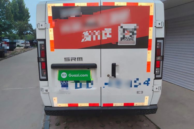 Used SRM New Energy E3 2025 Fudi 310KM Practical Van Rear