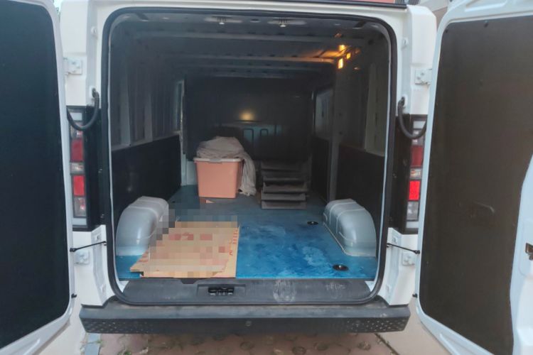 Used SRM New Energy E3 2025 Fudi 310KM Practical Van Trunk