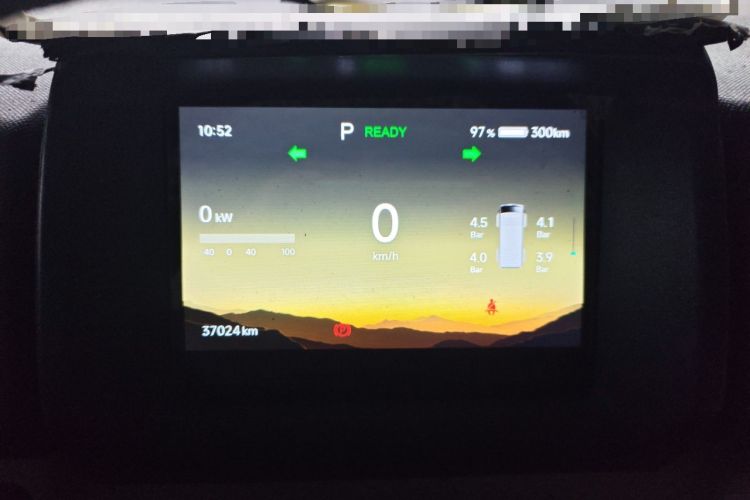 Used SRM New Energy E3 2025 Fudi 310KM Practical Passenger Vehicle Instrument Cluster