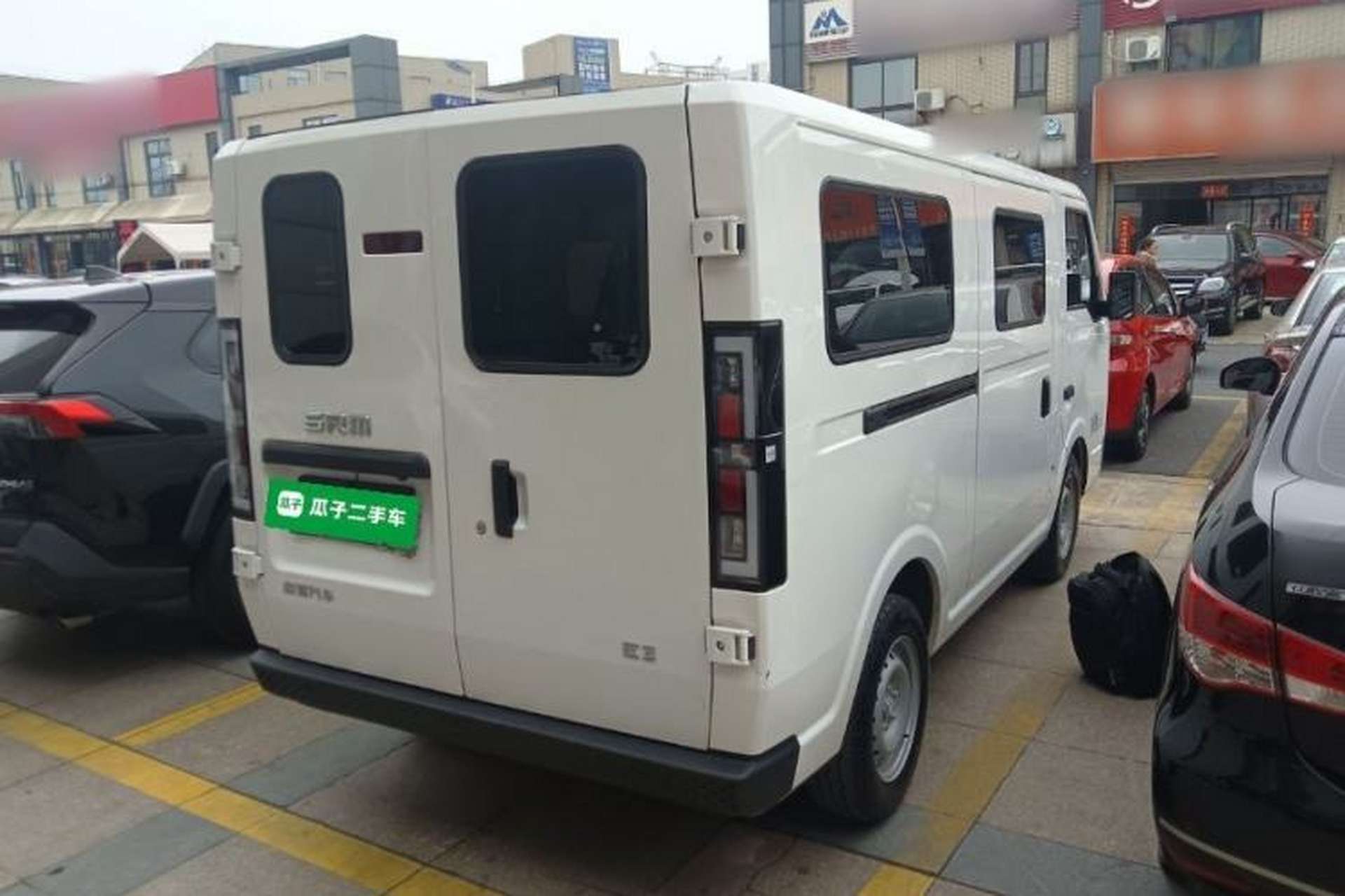 Used SRM New Energy E3 2025 Fudi 310KM Practical Passenger Vehicle Rear Right 45 Deg