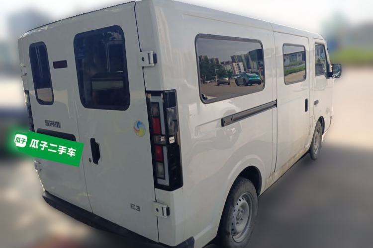 Used SRM New Energy E3 2025 Fudi 310KM Practical Passenger Vehicle Rear Right 45 Deg