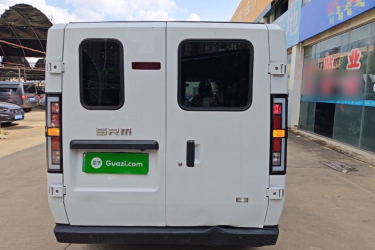 Used SRM New Energy E3 2025 Fudi 310KM Practical Passenger Vehicle Rear