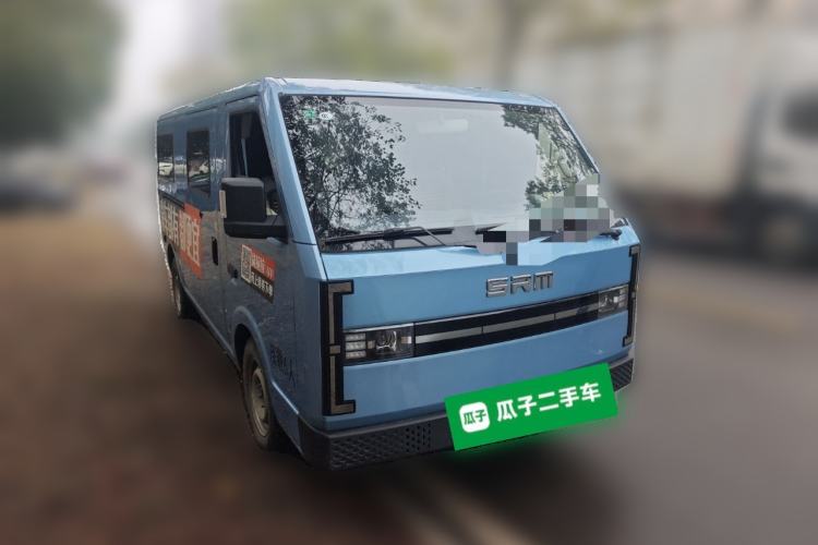 Used SRM New Energy E3L 2024 Standard 6-Seater Bus Front Right 45 Deg