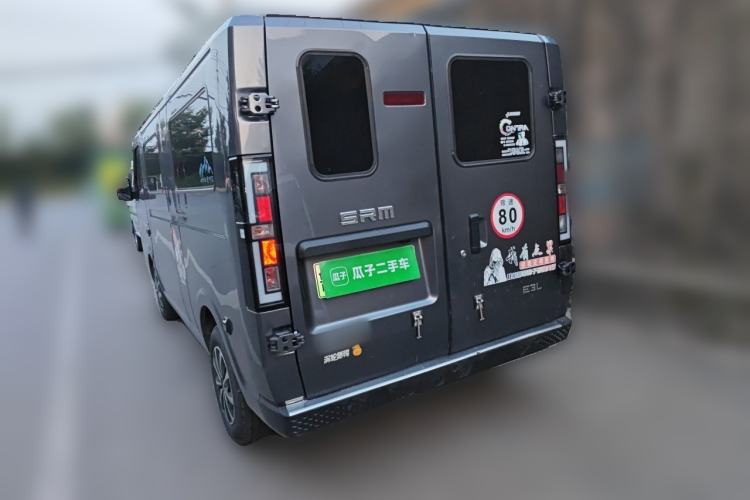 Used SRM New Energy E3L 2024 Luxury 6-Seater Bus Rear Left 45 Deg