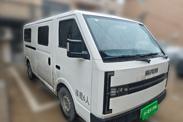 Used SRM New Energy E3L 2024 Standard 6-Seater Bus Front Right 45 Deg