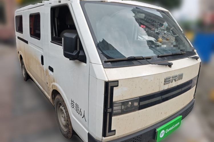 Used SRM New Energy E3L 2024 Standard 6-Seater Bus Front Right 45 Deg