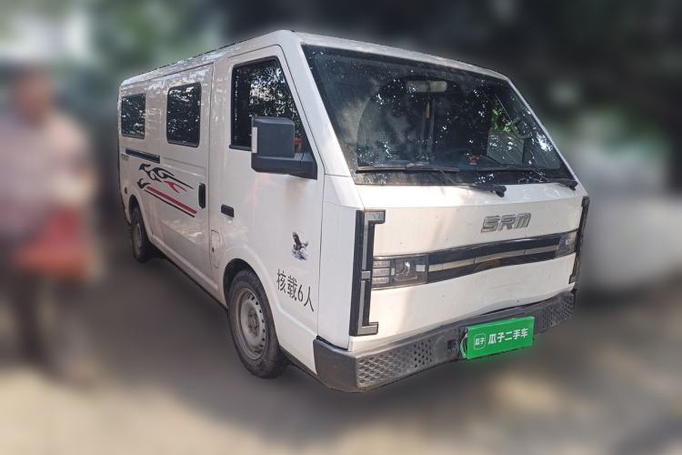 Used SRM New Energy E3L 2024 Standard 6-Seater Bus Front Right 45 Deg