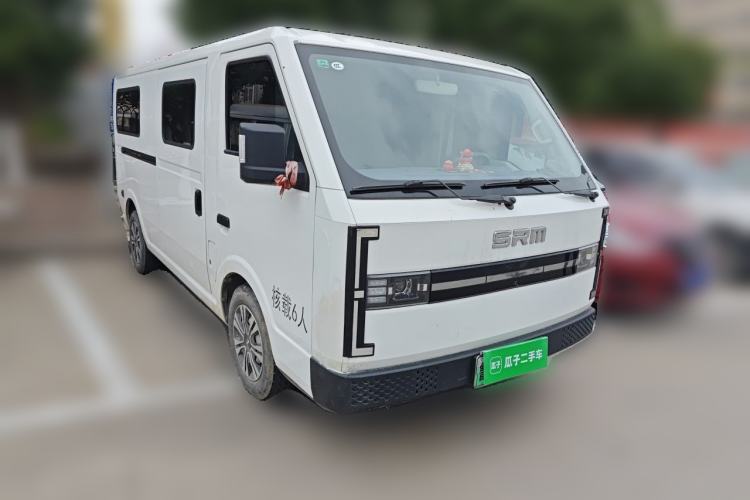 Used SRM New Energy E3L 2024 Luxury 6-Seater Bus Front Right 45 Deg