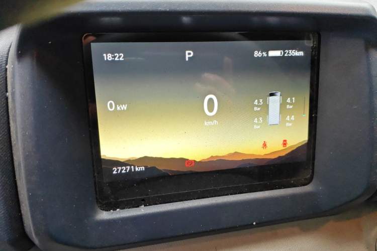 Used SRM New Energy E3L 2024 Standard 6-Seater Bus Instrument Cluster