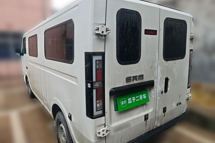 Used SRM New Energy E3L 2024 Standard 6-Seater Bus Rear Left 45 Deg