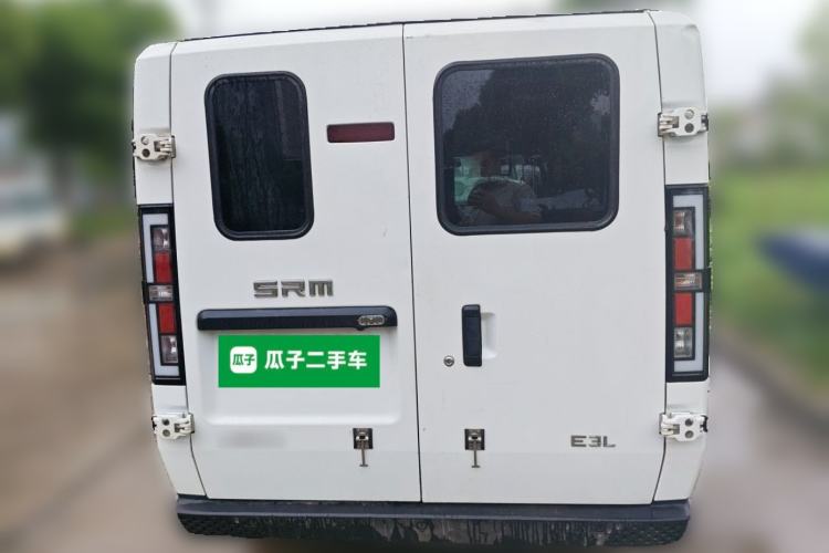 Used SRM New Energy E3L 2024 Standard 6-Seater Bus Rear