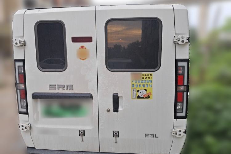 Used SRM New Energy E3L 2024 Standard 6-Seater Bus Rear