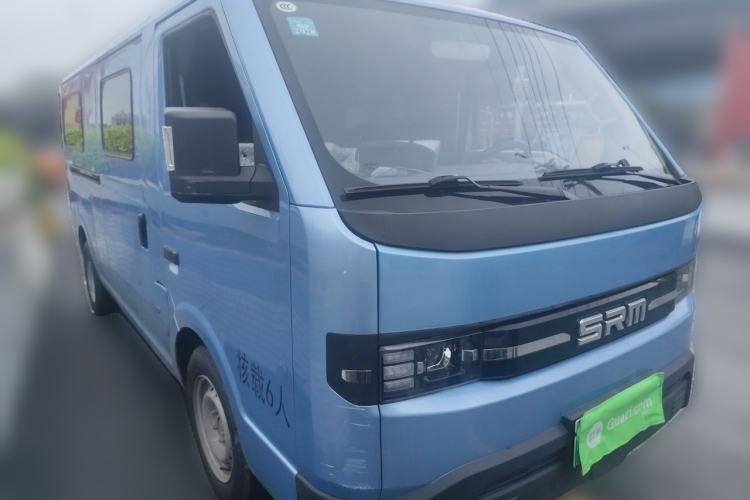 Used SRM New Energy E3L 2026 Model 325 KM CATL 41.86 kWh Smart Luxury 6/9-Seater Passenger Vehicle Front Right 45 Deg