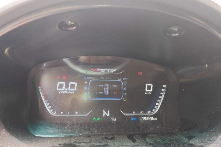 Used SRM New Energy Haishi EV 2021 Standard Model Instrument Cluster