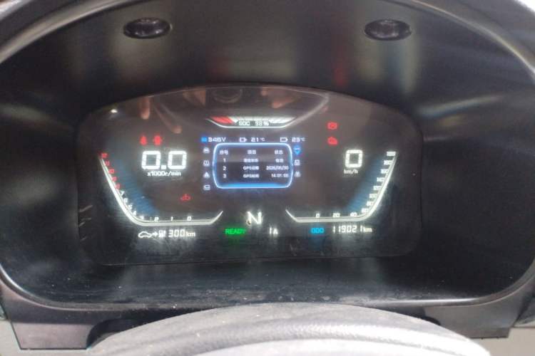 Used SRM New Energy Haishi EV 2021 Standard Model Instrument Cluster