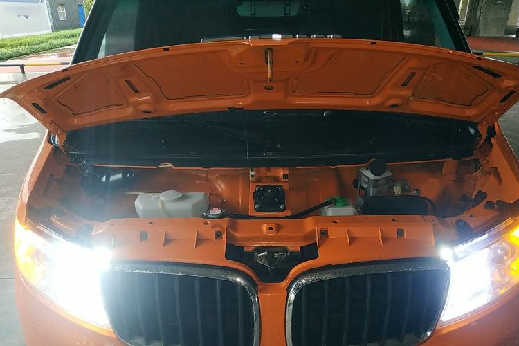 Used SRM New Energy Haishi EV 2021 Standard Model Engine Bay