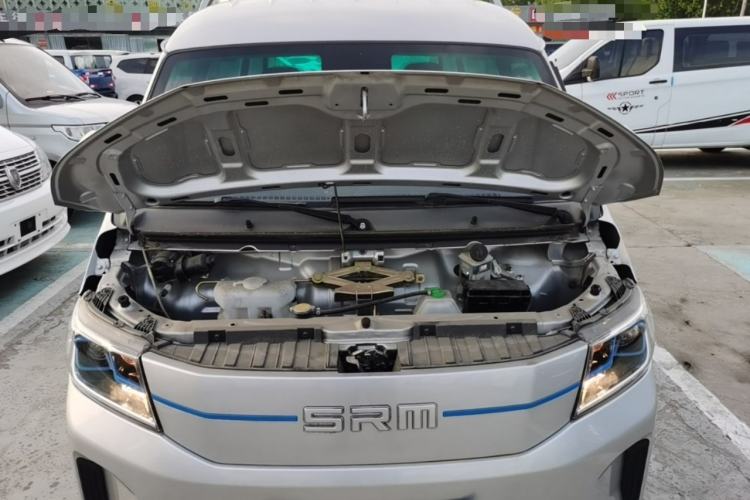 Used SRM New Energy T3L EV 2023 Pickup Truck 41.86 kWh Engine Bay