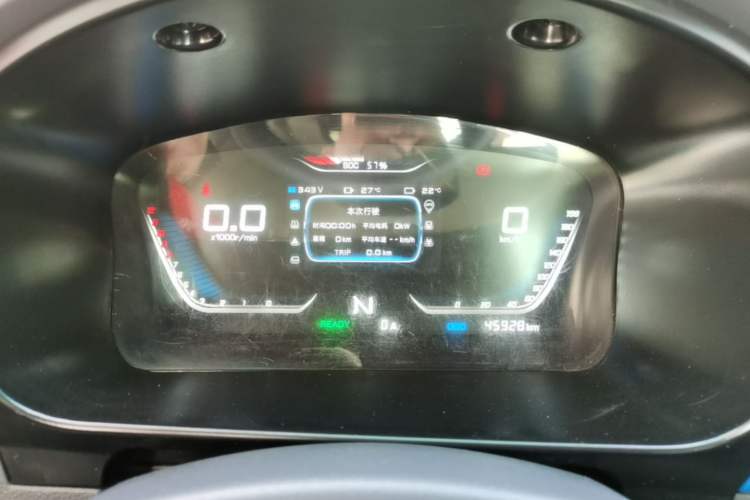 Used SRM New Energy T3L EV 2023 Pickup Truck 41.86 kWh Instrument Cluster
