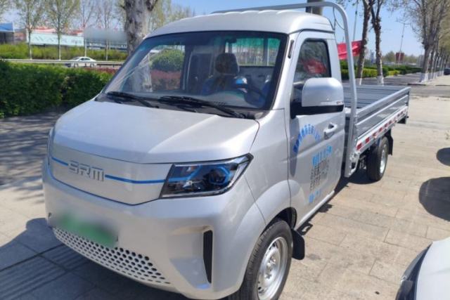 Used SRM New Energy T3L EV 2025 Model—Fudi 42.3 kWh, 3.2-meter Flatbed Truck