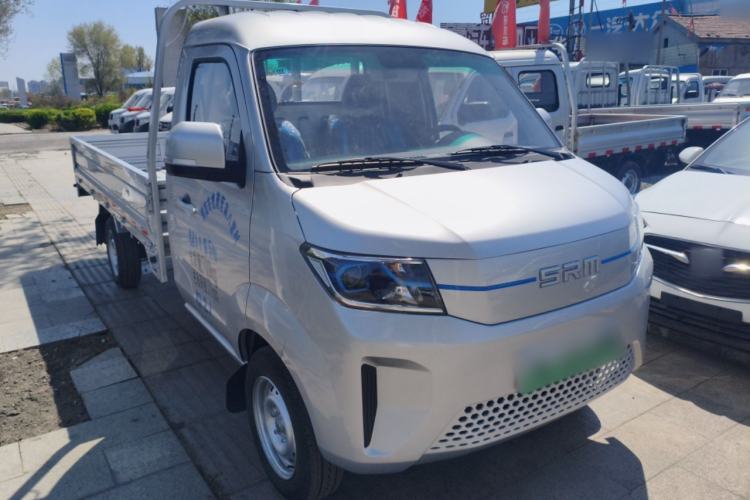 Used SRM New Energy T3L EV 2025 Model—Fudi 42.3 kWh, 3.2-meter Flatbed Truck Front Right 45 Deg