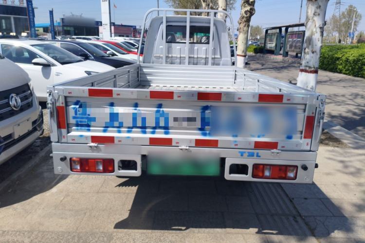 Used SRM New Energy T3L EV 2025 Model—Fudi 42.3 kWh, 3.2-meter Flatbed Truck Rear