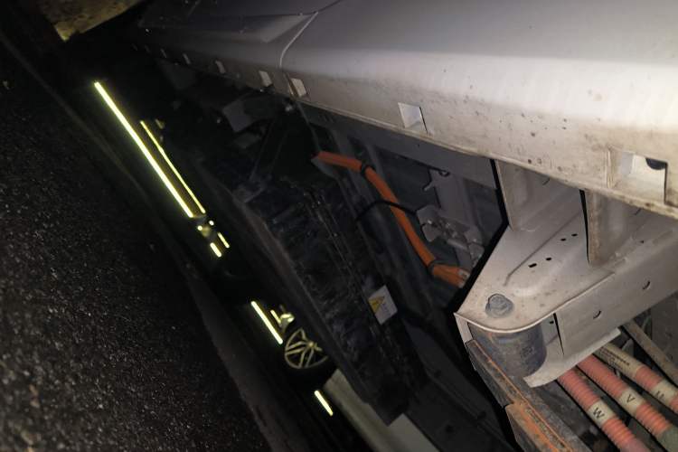 Used SRM New Energy Xiaohaishi EV 2019 Standard Model Chassis Rear Left