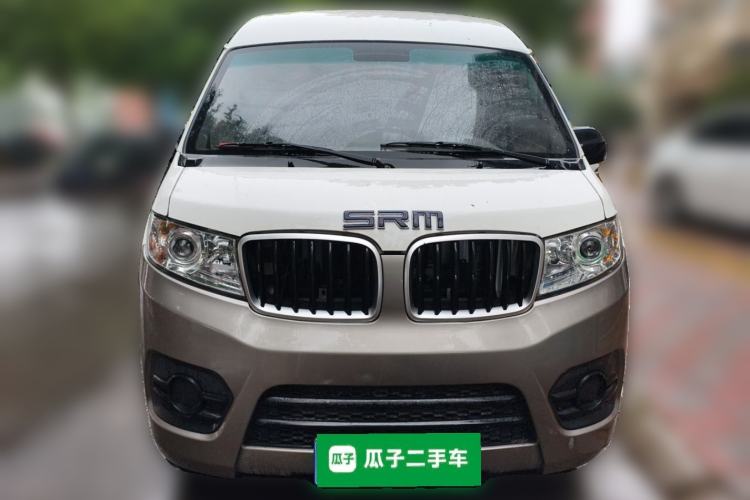 Used SRM New Haishi X30L 2024 1.5L CNG Super Enjoyment Version Passenger Van 6/7 Seats SWCC15M Front