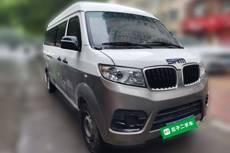 Used SRM New Haishi X30L 2024 1.5L CNG Super Enjoyment Version Passenger Van 6/7 Seats SWCC15M Front Right 45 Deg