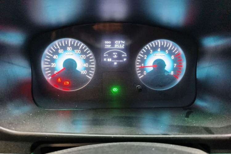 Used SRM New Haishi X30L 2024 1.5L CNG Super Enjoyment Version Passenger Van 6/7 Seats SWCC15M Instrument Cluster