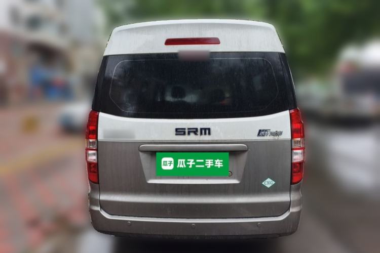 Used SRM New Haishi X30L 2024 1.5L CNG Super Enjoyment Version Passenger Van 6/7 Seats SWCC15M Rear