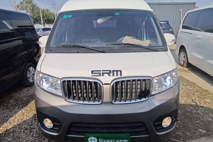 Used SRM New Haishi X30L 2024 1.5L CNG Super Enjoyment Version Passenger Van 6/7 Seats SWCC15M Front