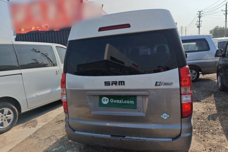 Used SRM New Haishi X30L 2024 1.5L CNG Super Enjoyment Version Passenger Van 6/7 Seats SWCC15M Rear