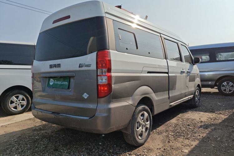 Used SRM New Haishi X30L 2024 1.5L CNG Super Enjoyment Version Passenger Van 6/7 Seats SWCC15M Rear Right 45 Deg