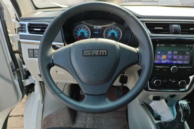 Used SRM New Haishi X30L 2024 1.5L CNG Super Enjoyment Version Passenger Van 6/7 Seats SWCC15M Steering Wheel
