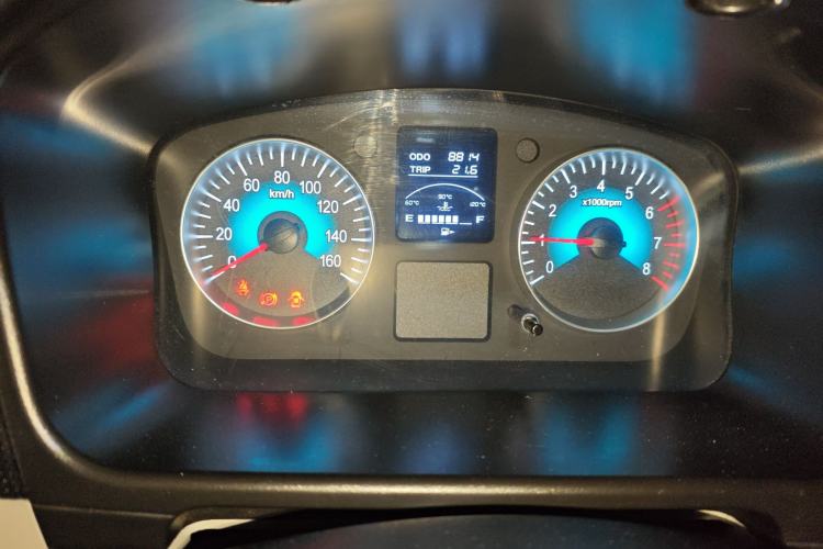 Used SRM New Haishi X30L 2025 1.5L Wealth Edition Minibus 5/6/7 Seats No Air Conditioning Double Doors Instrument Cluster