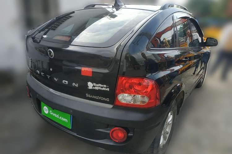 Used SsangYong Actyon 2011 2.0T Four-Wheel-Drive Luxury Diesel Edition Rear Right 45 Deg