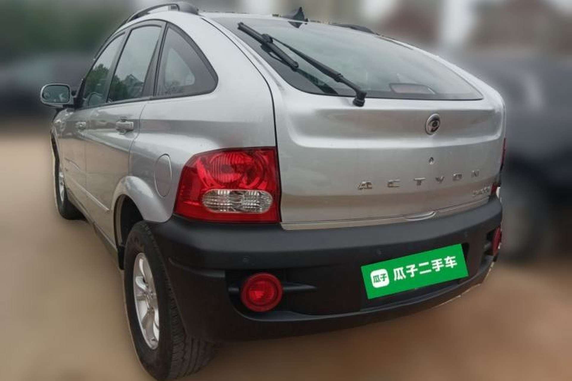 Used SsangYong Actyon 2011 2.0T Two-Wheel-Drive Luxury Diesel Edition Rear Left 45 Deg