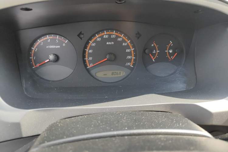 Used SsangYong Actyon 2011 2.0T Four-Wheel-Drive Luxury Diesel Edition Odometer Close Up