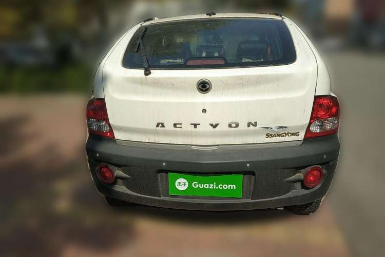 Used SsangYong Actyon 2011 2.0T Two-Wheel Drive Elite Diesel Edition Rear