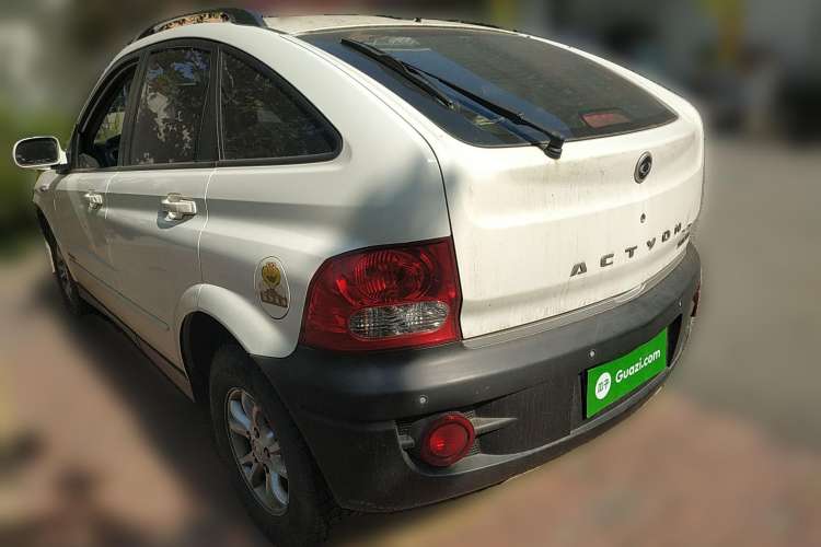 Used SsangYong Actyon 2011 2.0T Two-Wheel Drive Elite Diesel Edition Rear Left 45 Deg