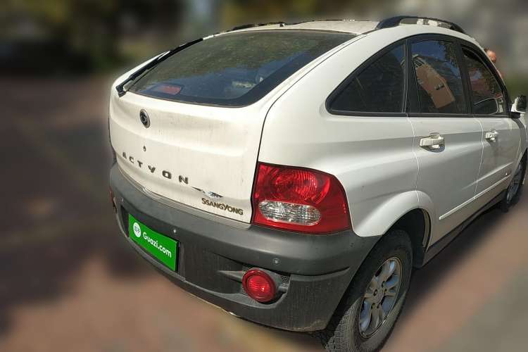 Used SsangYong Actyon 2011 2.0T Two-Wheel Drive Elite Diesel Edition Rear Right 45 Deg