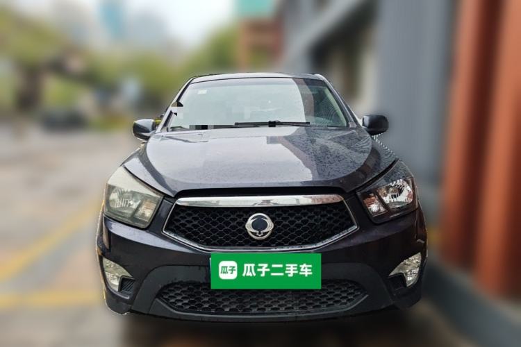 Used SsangYong Actyon 2014 2.3L Two-Wheel Drive Manual Transmission Entry-Level Gasoline Version Front