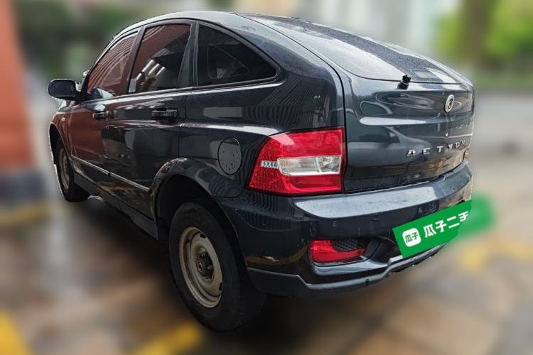Used SsangYong Actyon 2014 2.3L Two-Wheel Drive Manual Transmission Entry-Level Gasoline Version Rear Left 45 Deg