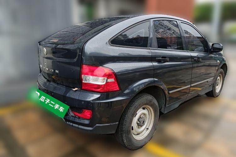 Used SsangYong Actyon 2014 2.3L Two-Wheel Drive Manual Transmission Entry-Level Gasoline Version Rear Right 45 Deg