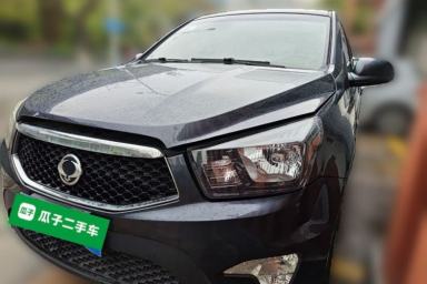Used SsangYong Actyon 2014 2.3L Two-Wheel Drive Manual Transmission Entry-Level Gasoline Version