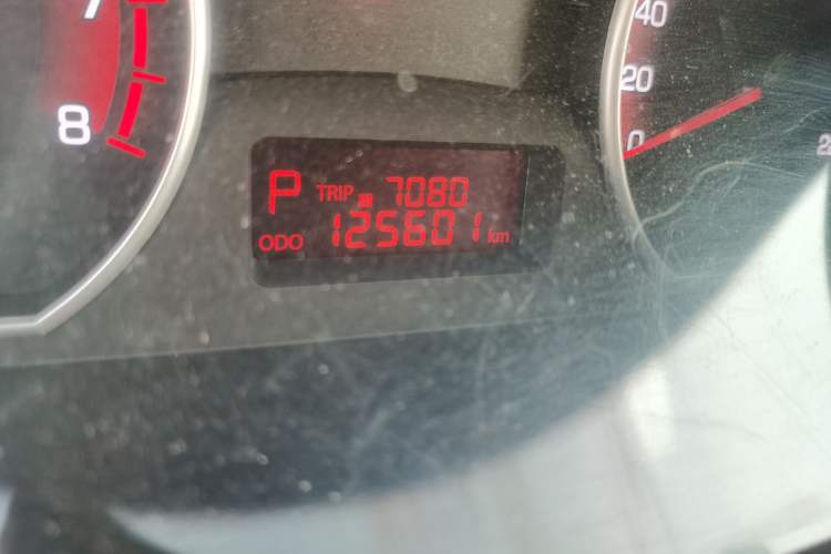 Used SsangYong Actyon 2014 2.3L Two-Wheel Drive Automatic Elite Gasoline Version Odometer Close Up