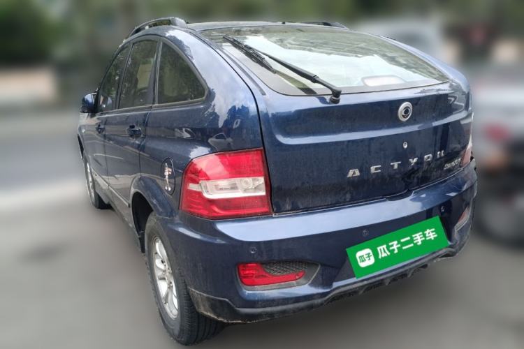 Used SsangYong Actyon 2014 2.3L Two-Wheel Drive Automatic Comfort Edition Gasoline-powered Rear Left 45 Deg