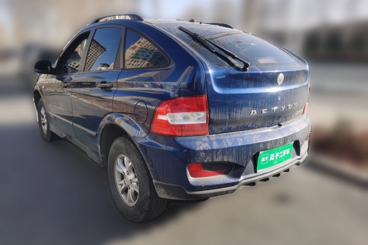 Used SsangYong Actyon 2014 2.3L Two-Wheel Drive Automatic Elite Gasoline Version Rear Left 45 Deg