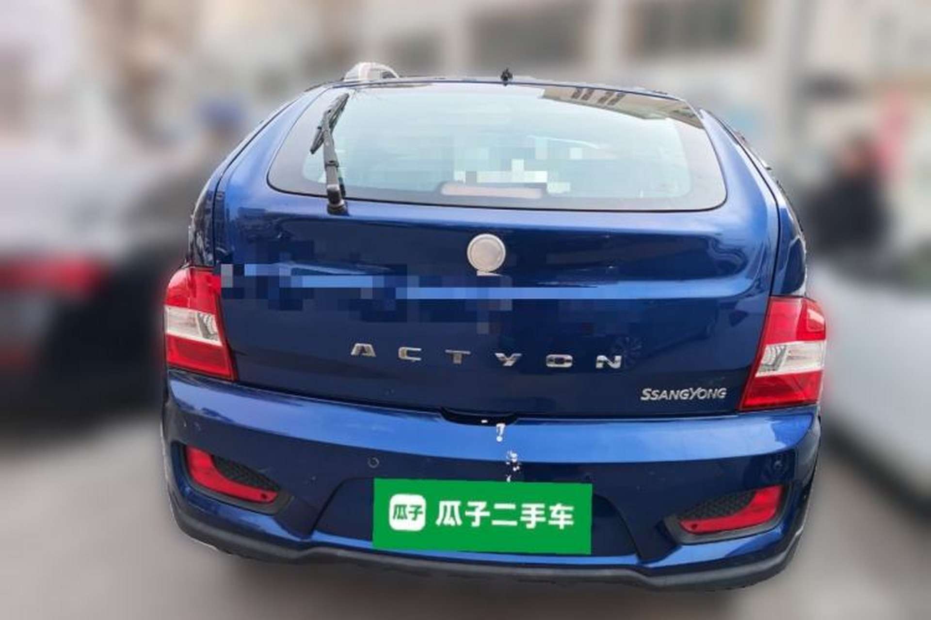 Used SsangYong Actyon 2014 2.3L Two-Wheel Drive Manual Transmission Entry-Level Gasoline Version Rear